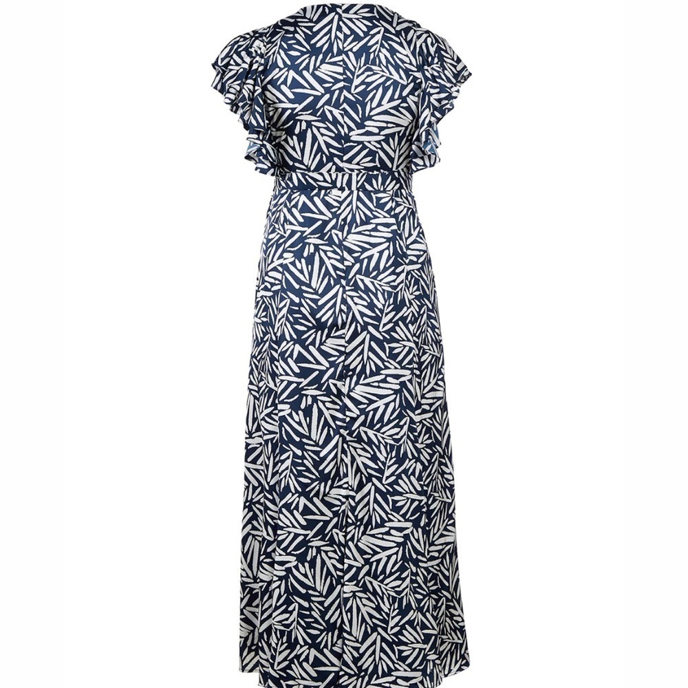 NWT HUTCH Ruffle Printed Wrap Maxi
Dress - Picture 3 of 4
